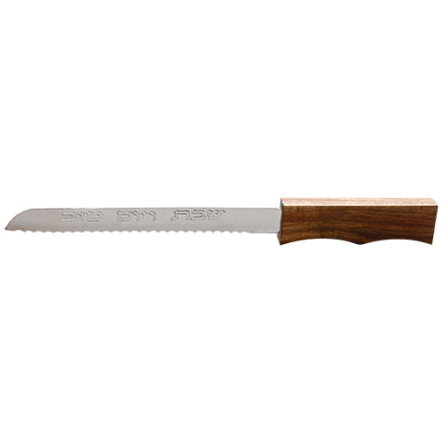 מגש חלה מהודר "עץ אלון אוסטרלי" עם סכין 41X28 ס"מ