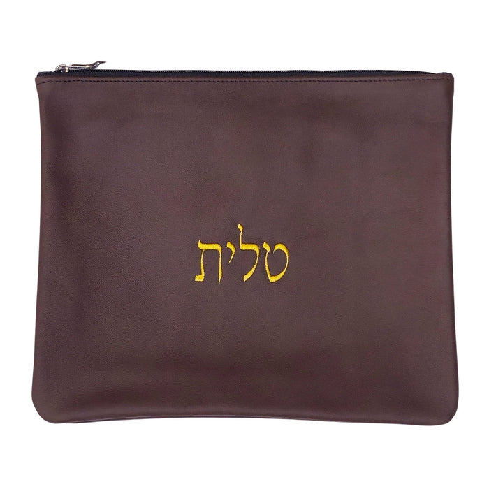 תיק טלית מהודר מעור אמיתי - מהדורת שבת וחג