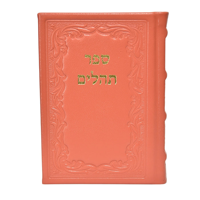 תהלים ברכי נפשי בינוני בכריכת עור