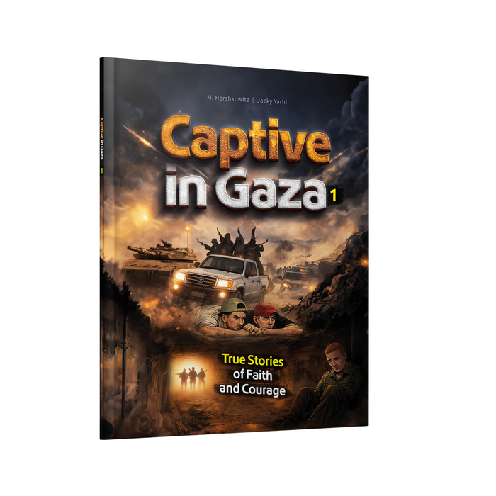 קומיקס חטופים בעזה / חלק 1 (אנגלית) – Captive in Gaza 1