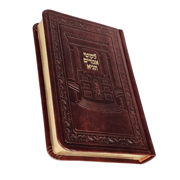 תניא כיס מהודר בכריכת עור משוחזר