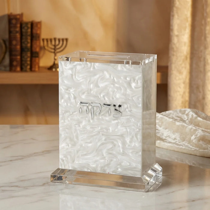 קופת צדקה אקריליק 11X14 ס"מ