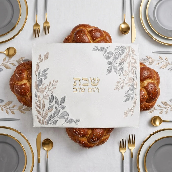 כיסוי חלה מהודר דמוי עור גודל מוקטן 45X37 ס"מ