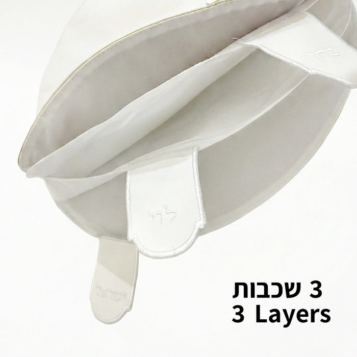 כיסוי פסח מהודר דמוי עור 45 ס"מ אריזת פיויסי