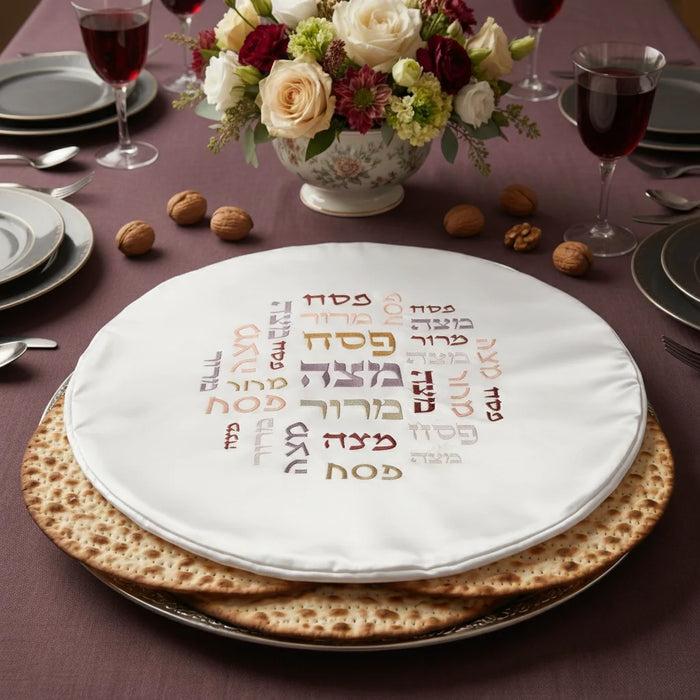 כיסוי פסח מודפס מהודר 45 ס"מ
