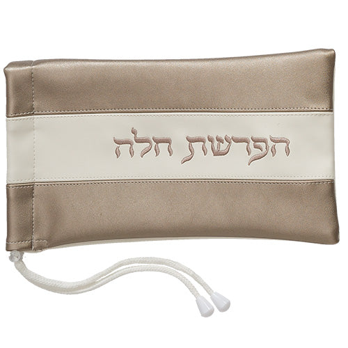 סט הפרשת חלה מהודר 2 חלקים דמוי עור 40 ס"מ