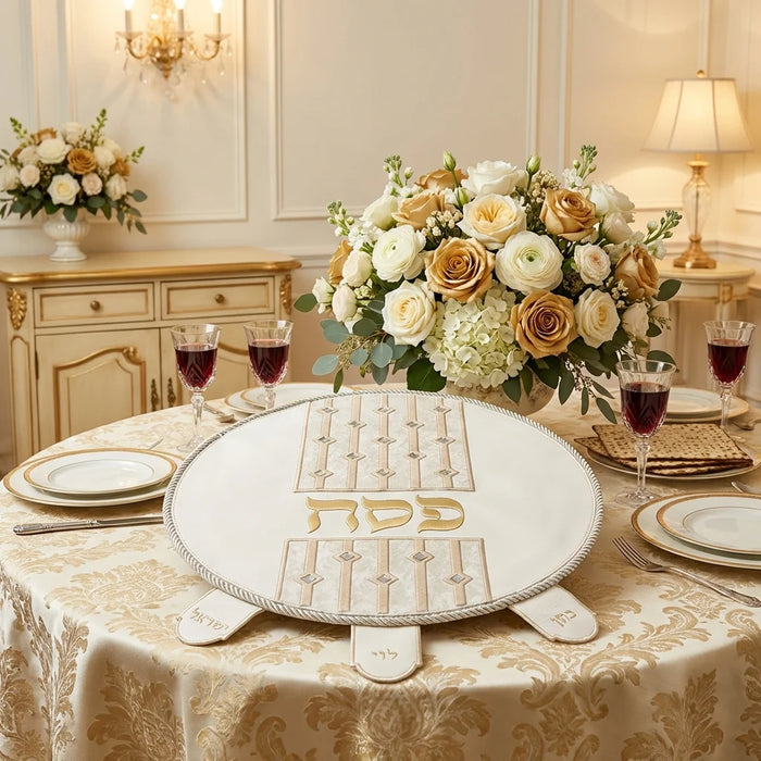 כיסוי פסח מהודר דמוי עור 45 ס"מ