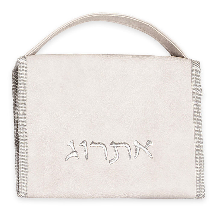 נרתיק מהודר לאתרוג דמוי עור בטון 16x21 ס"מ