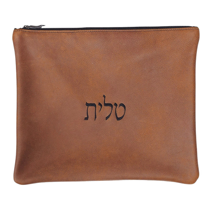 תיק טלית מהודר מעור אמיתי - מהדורת שבת וחג