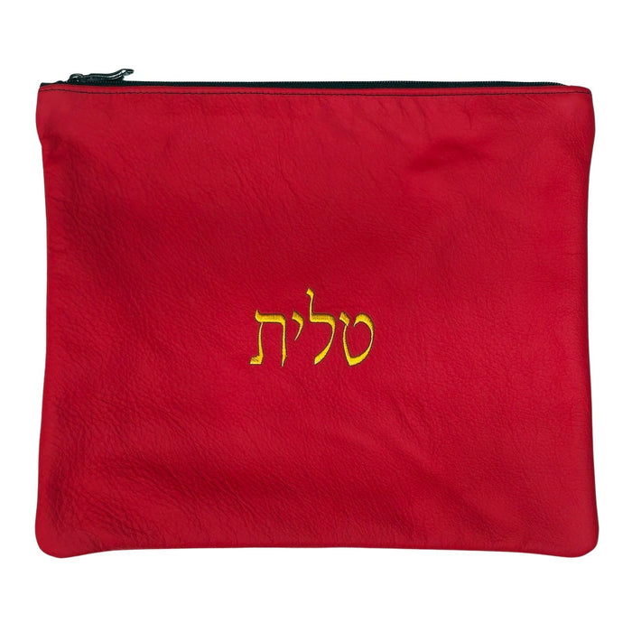 תיק טלית מהודר מעור אמיתי - מהדורת שבת וחג