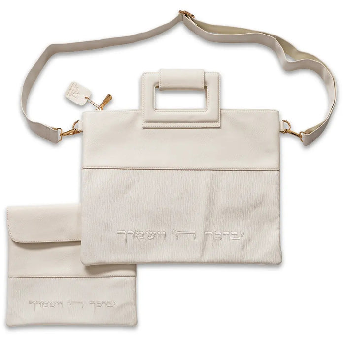 תיק טלית תפילין מהודר דמוי עור 38X31 ס"מ