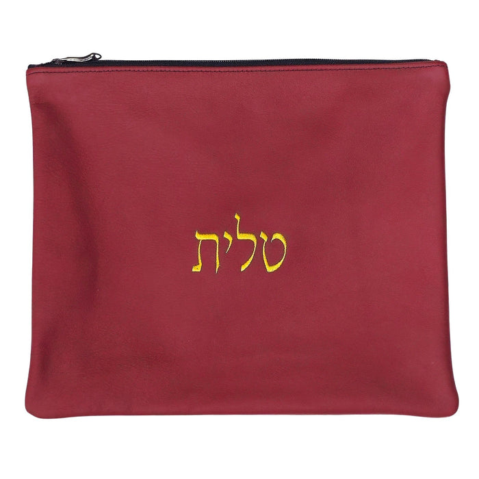 תיק טלית מהודר מעור אמיתי - מהדורת שבת וחג