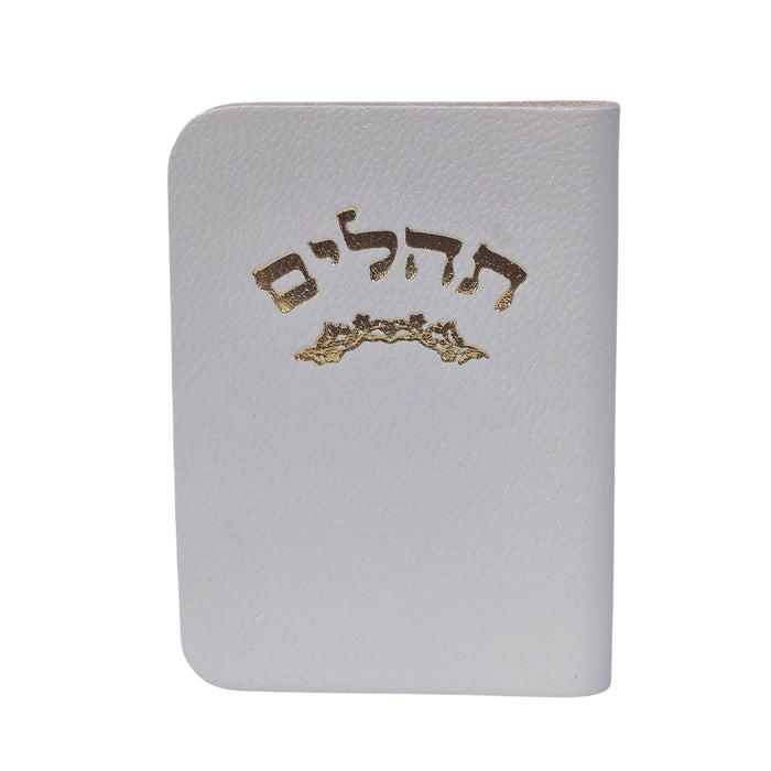 ספר תהלים זעיר מעור אמיתי – מבחר צבעים (7x5 ס"מ)