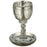 גביע מהודר לקידוש דגם "הנהרות", עשוי מקריסטל עם אבנים
